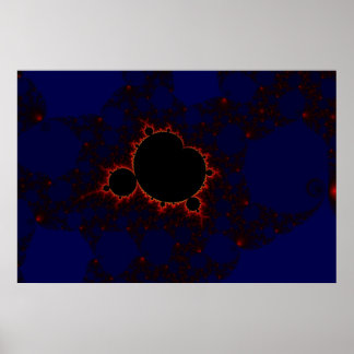ZZiegler Fractal med hög upplösning Poster första