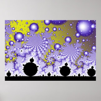 ZZiegler Fractal med hög upplösning Poster första