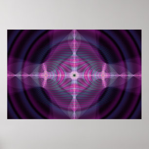 ZZiegler Fractal med hög upplösning Poster första 