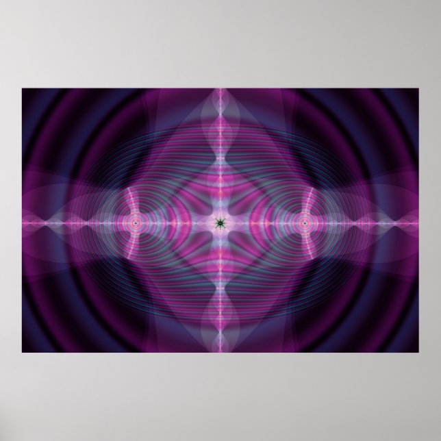 ZZiegler Fractal med hög upplösning Poster första  (Framsidan)