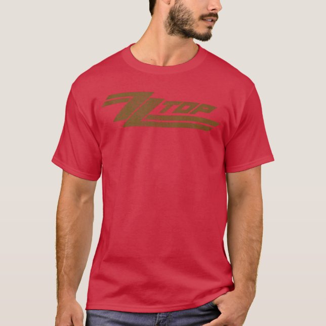 ZZop Klassiskt logotypankop vänner T Shirt (Framsida)