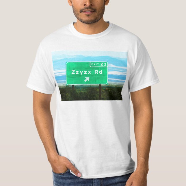 ZZYZX RD TEE SHIRT (Framsida)