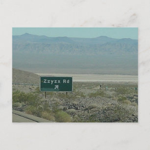 Zzyzx Rd. ~ vykort