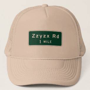 Zzyzx, Road Marker, Kalifornien, US Keps